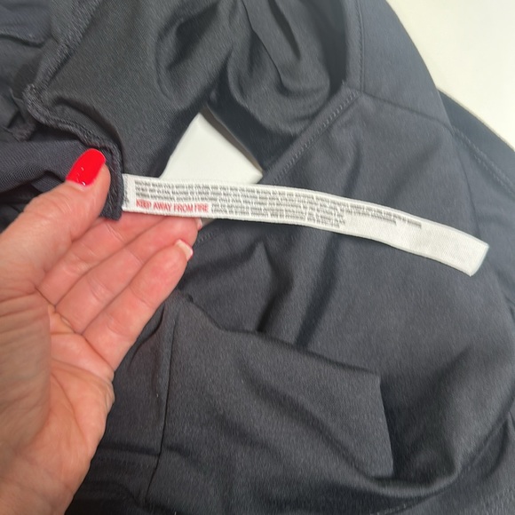 Free People Movement Black Crop Top (Small/Medium, Like New) - Picture 7 of 8